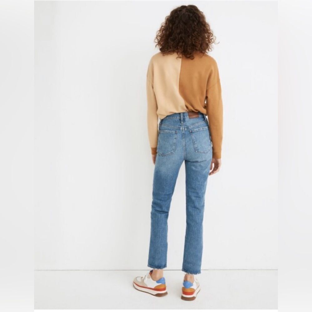 Madewell Classic Straight Jeans in Nearwood Wash Size 24 M3520 - Picture 3 of 16